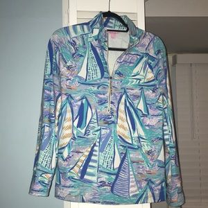 Lilly Pulitzer skipper popover. It’s aboat time